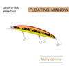 2021Floating Minnow Fishing Lure 19g 11cm Assassin Deep Diving Hard Bait Wobblers Topwater Crankbait For Sea Bass Pike