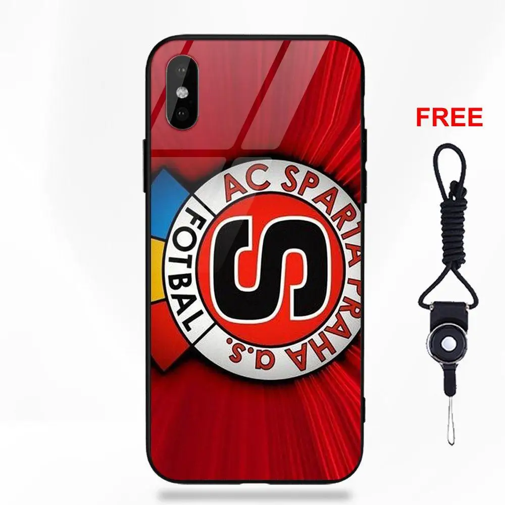 Картина Спарта Прага Футбол Логотип для Apple iPhone 5 5C 5S SE 6 6S 7 8 Plus X XS Max XR