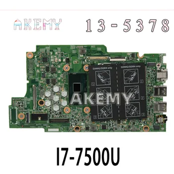 

CN-0W25G6 original mainboard For DELL Inspiron 13-5378 with I7-7500U Laptop motherboard