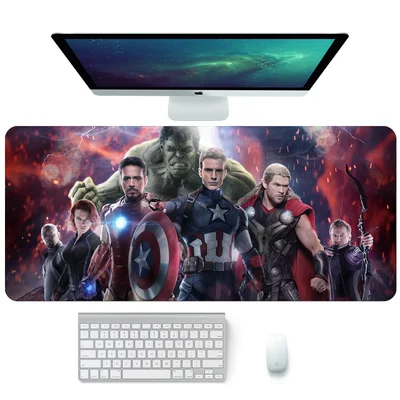 Мстители коврик для мыши 75x30 см Коврик для мышь notbook компьютер коврик для мыши от производителя Профессиональный игровой коврик для мыши геймер к клавиатуре коврики для мыши - Цвет: 75x30cm