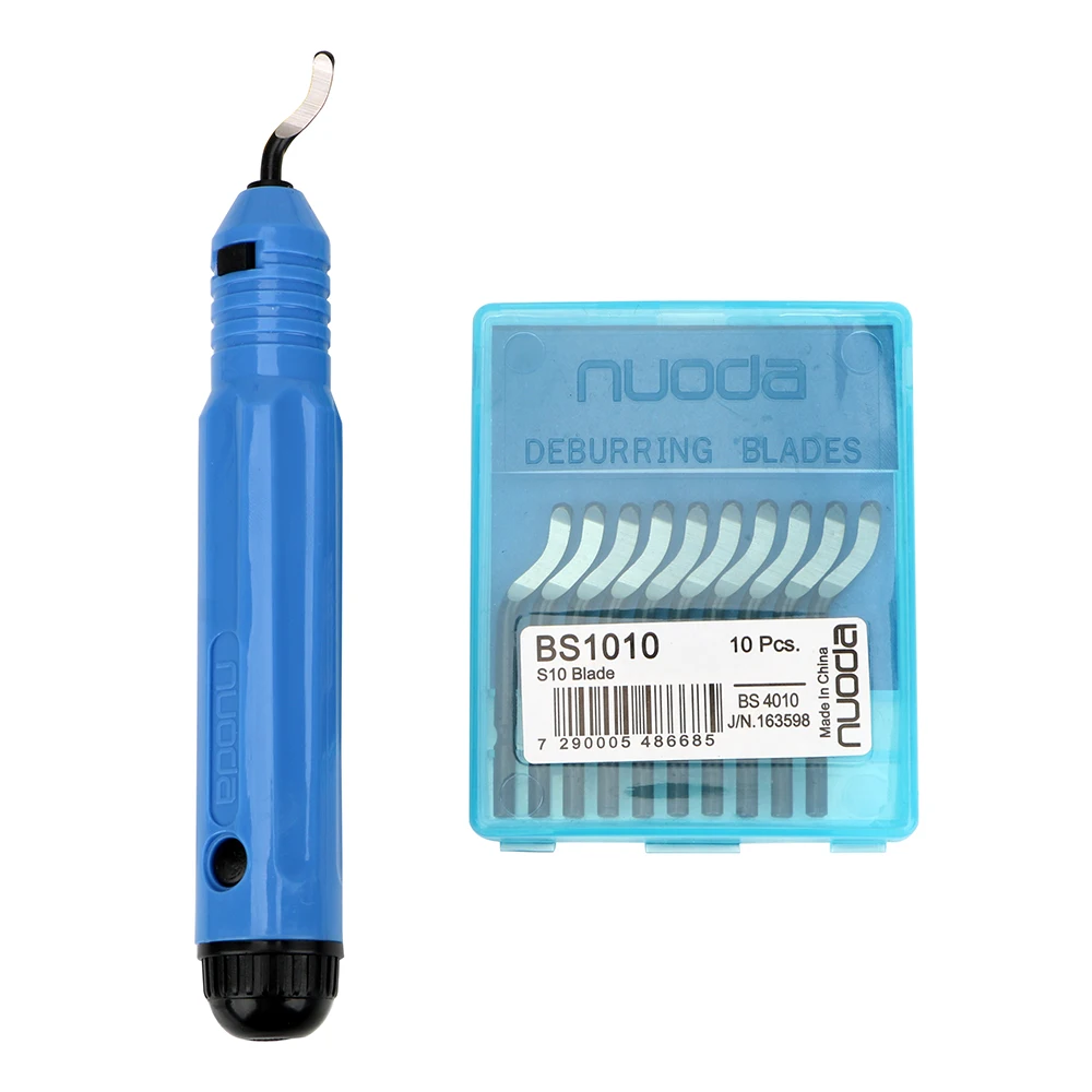 1 Set NICEYARD нож для обрезки кромок NB1100 в виде ручки для снятия заусенцев для медной трубки расширитель детали инструмента BS1010 заусенцев скребок - Цвет: 1 Set
