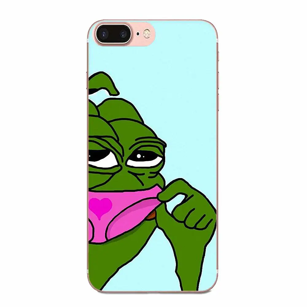 Высокое Качество Интернет Meme Smug лягушка Pepe для Xiaomi Redmi Note 2 3 3S 4 4A 4X5 5A 6 6A Pro Plus