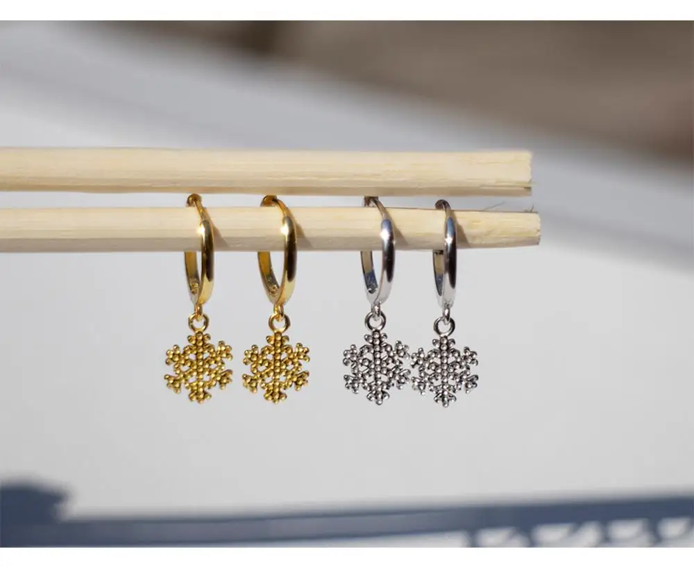Серьги из стерлингового серебра 925 пробы модные Романтические короткие серьги в