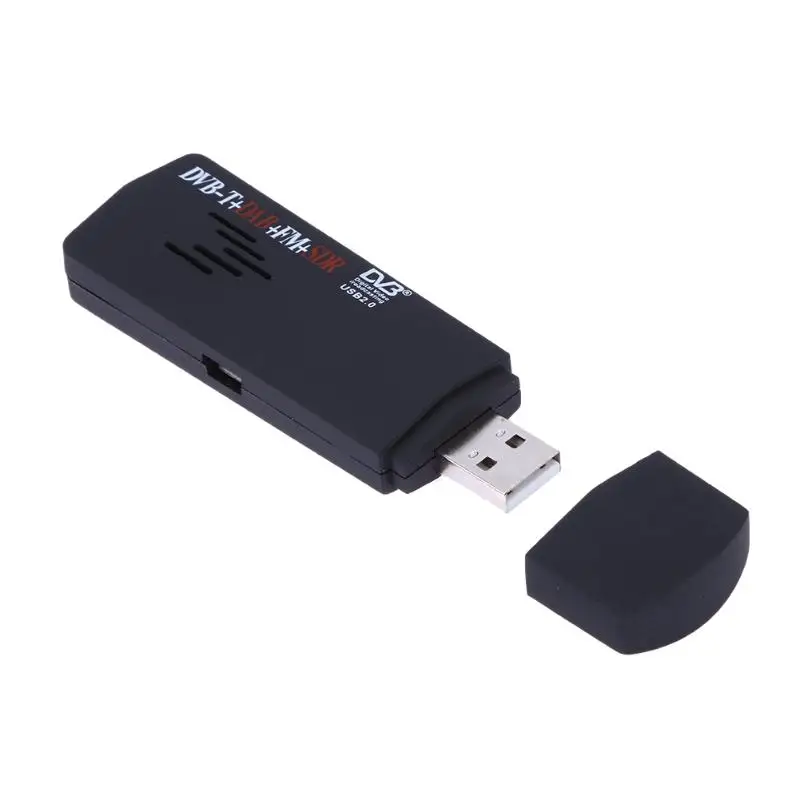 RTL2832U+ R820T Поддержка DVB-T SDR+ DAB+ FM USB цифровой ТВ-тюнер, приемник