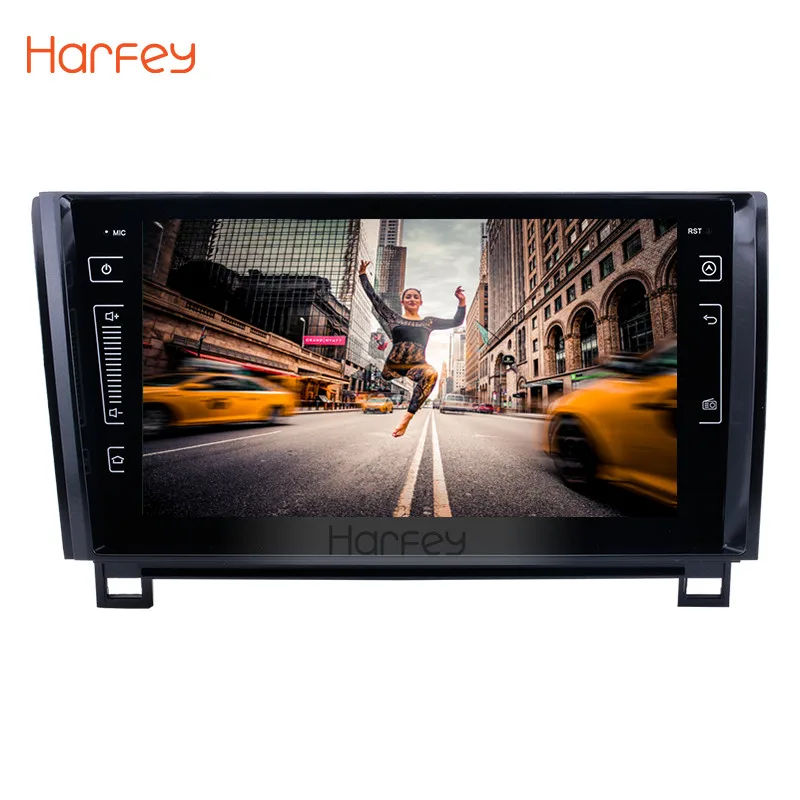 Excellent Harfey 9inch Android 9.0 8-core 4G RAM 2din Car Radio Stereo Player GPS Navigation Head Unit for 2006-2015 Toyota Sequoia Tundra 0