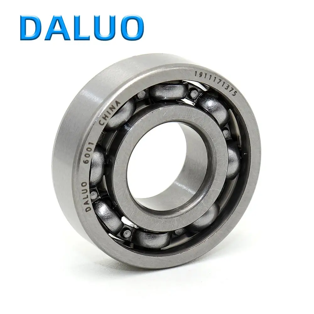1 шт. 6001 12x28x8 DALUO подшипник P6 ABEC-3 открытый Однорядный радиальный шарикоподшипник