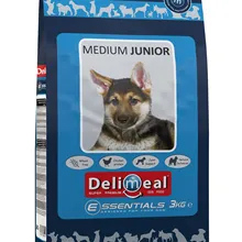 Delimeal Medium Junior для щенков средних пород с мясом курицы 3 кг