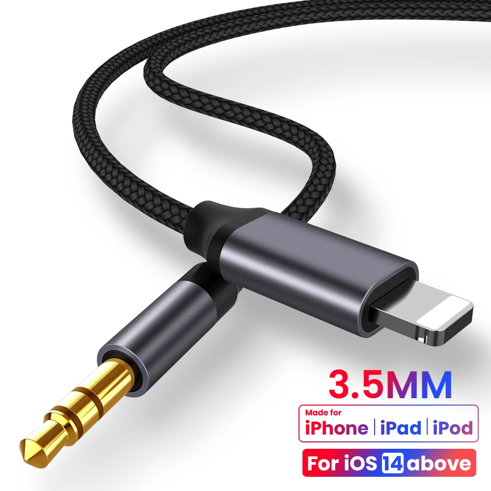 Cable Splitter Headphone-Adapter Speaker Jack Car iPhone 11 XS for Ios Above Xr-X-12-Audio