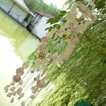 

Handmade Wind Chime Shell Creative Birthday Gift Bedroom Balcony Room Ornament Wind Chimes Hanging Pendant