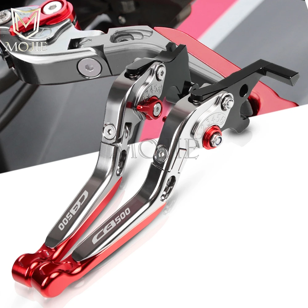 Motorcycle CB500 CNC Adjustable Folding Extendable Brake Clutch Levers For Honda CB 500 1994-1996 1995 | Автомобили и мотоциклы