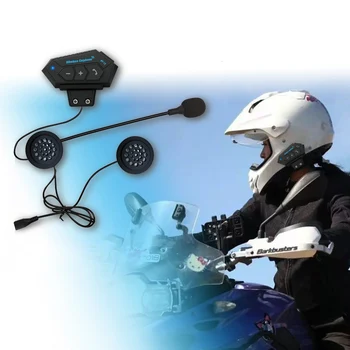 

BT-12 Motorcycle Helmet Headset Speakers Hands-free Call Bleboothe 4.1 Headphones For Motor Bicycle