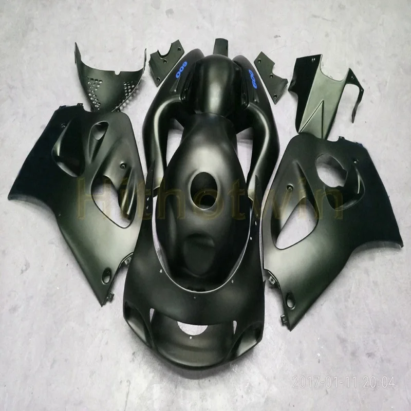 Пользовательские мотоцикла тюнинг-пакет для Suzuki GSXR600/750 1996 1997 1998 1999 2000 GSX-R600 GSX-R750 ABS Обтекатели+ винты+ черный - Цвет: T