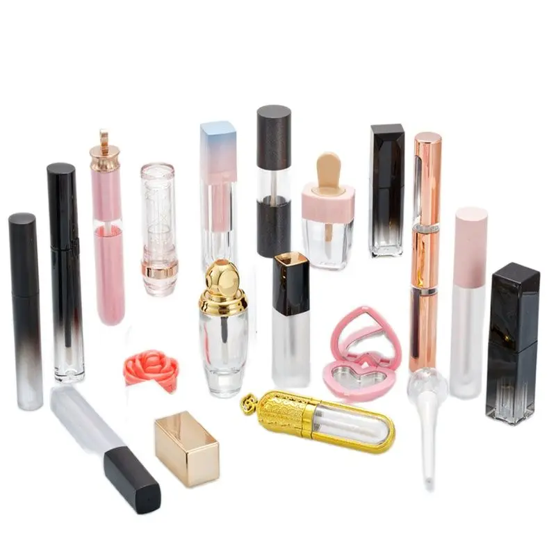 

Прозрачные тюбики для блеска для губ, 10 шт., пустая бутылка для жидкой помады, 5 мл, 7 мл, 10 мл, DIY косметические упаковочные контейнеры