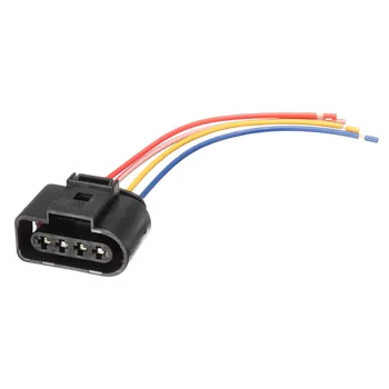 

4pcs/lot 1J0973724 Ignition Coil Connector Plug Pack Wiring Loom For AUDI /VW /SKODA SEAT for FORD