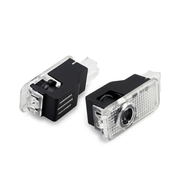 

2Pcs Car LED Door Light for Audi A3 A4 A6 A8 A5 Q3 Q5 Q7 Logo Projector Ghost Shadow Light Decorative Lamp