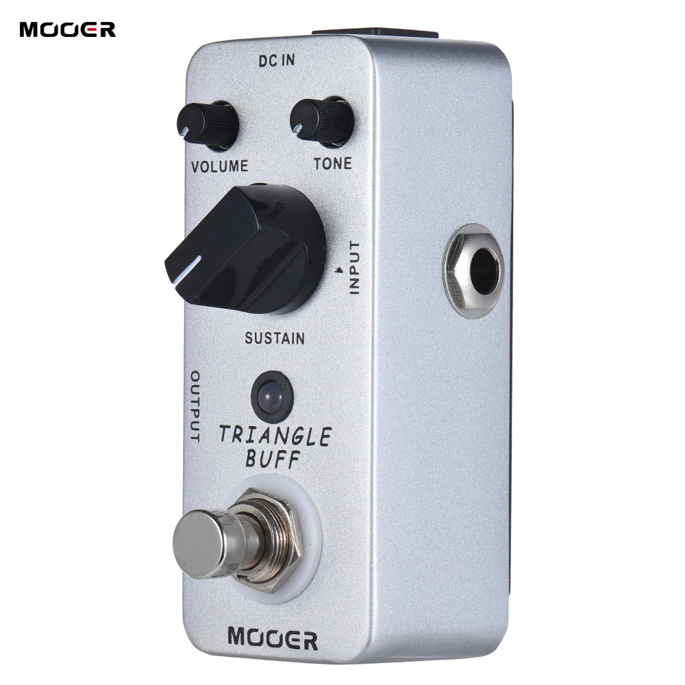 

MOOER TRIANGLE BUFF Fuzz Guitar Effect Pedal True Bypass Full Metal Shell