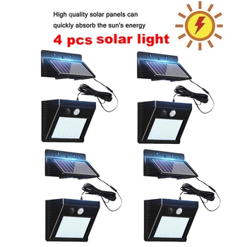 

Solar Light 48/30 LED Outdoors Solar Garden Light Waterproof PIR Motion Sensor Wall Lamp Spotlights Emergency Street Solar Lamp