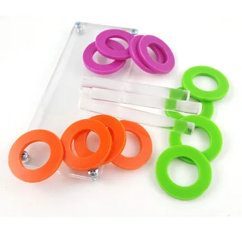 

Color Separate Educational Intelligence Bird Ring Parrot Toy Set Home Funny Pet Small Acrylic Interactive Training Reduce Biting
