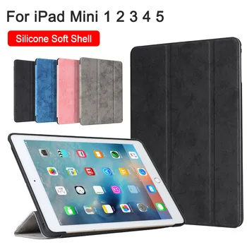 

iPad mini case for iPad mini 1 2 3 iPad mini4 iPad mini5 cover elegant design auto sleep/wake up funda Coque