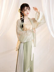 FAKUNTN – robe traditionnelle chinoise, Costume Hanfu de Style Oriental, tenue de Cosplay, vêtements de Performance élégants et anciens 