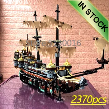 

16042 In Stock Pirate Ship Series Silent Mary 71042 Building Block 2200+Pcs Bricks Gift Kit Ideas Caribbean Movie 10680 sy1200