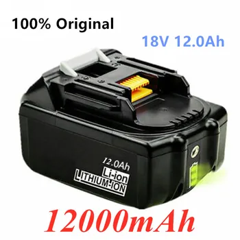 

3pcs Original For Makita 18V 12000mAh Rechargeable Power Tools Battery with LED Li-ion Replacement LXT BL1860B BL1860 BL1850