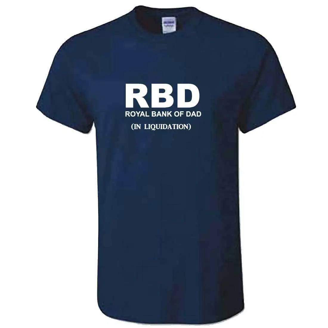 Mens ROYAL BANK of DAD Tshirt - Fathers Day Gift Funny Christmas Present Idea |