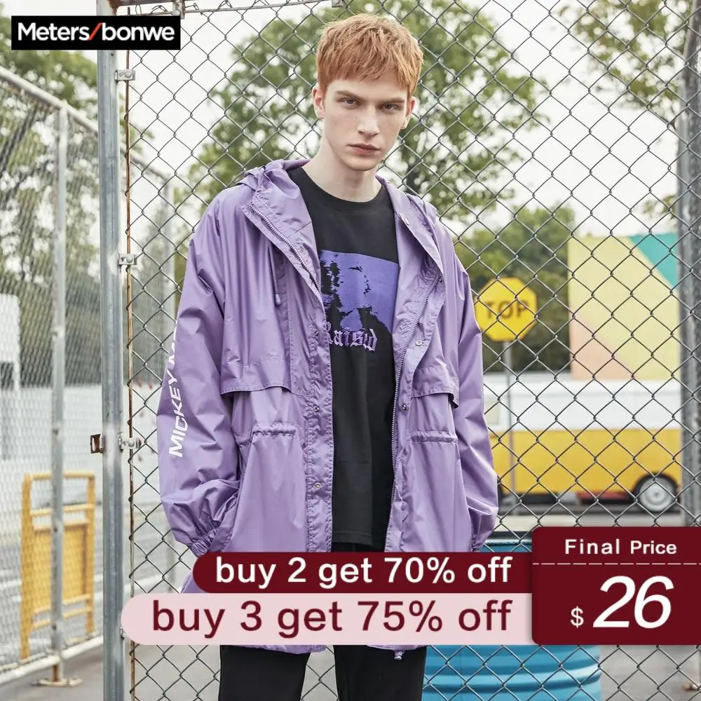 

Metersbonwe X Disney Jointly-designed Jacket For Man Mickey Printing 2019 New Spring Autumn Loose Casual Korean Style Top Coats