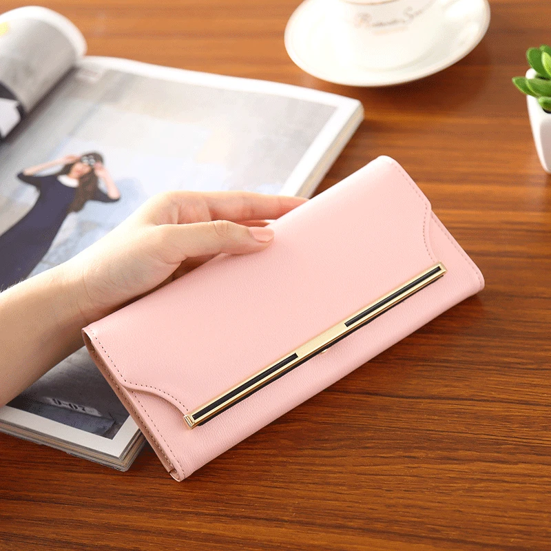 Women's Long Wallet 2020 Handbag Multi Function Card Bag Mobile Phone Bag Zero Wallet Female Wallet Women's Long Wallet 2020 Handbag Multi Function Card Bag Mobile Phone Bag Zero Wallet Female Wallet