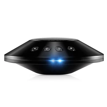 

Audio Pickup LED Indicator Office Omnidirectional Microphone Business Interview Condenser Meeting Video Conference USB Interface