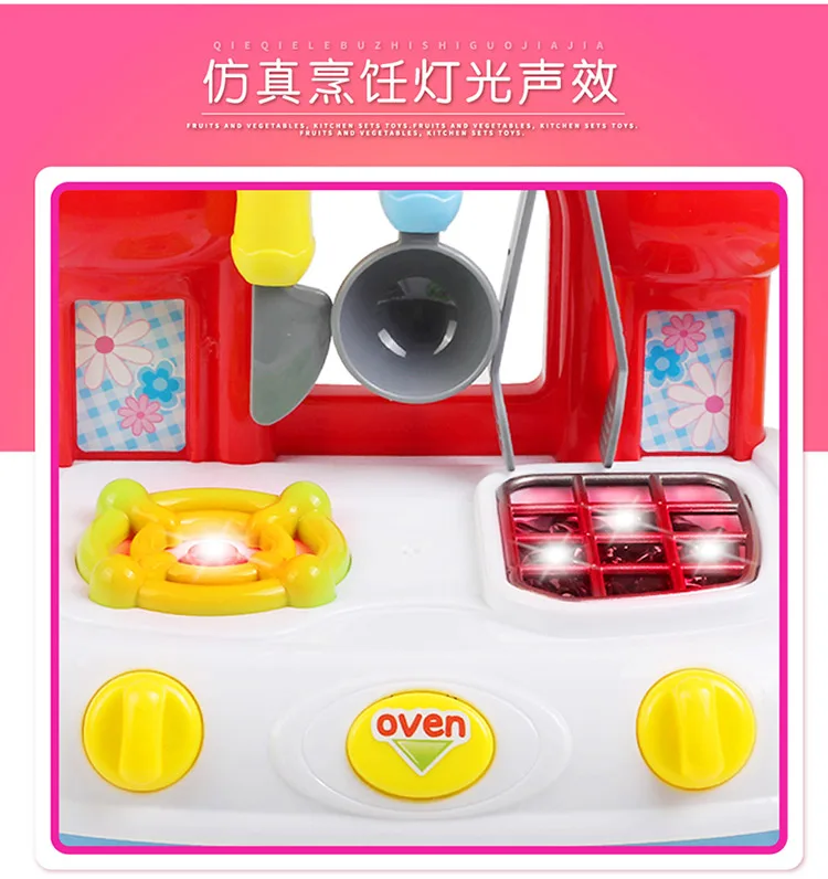 Кукольный домик детский Пособия по кулинарии Baby Play сделать игровой домик вина портрет мечтательной Игрушка Кухня Комплект Пособия по кулинарии Детский жакет из денима для девочки; Кука