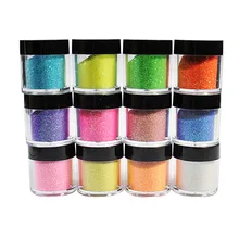 Nails Art Dip порошок для ногтей Блеск для ногтей голографический лак для маникюра сухой хромированный пигмент погружающийся порошок xgw011