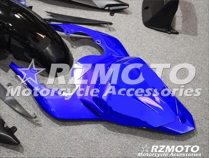 Новинка из АБС-пластика для мотоцикла обтекатель для YAMAHA YZF-R6 06 07 YZF R6 2006-2007 впрыска bodywor чудесные белого и голубого цвета в ACE № 707