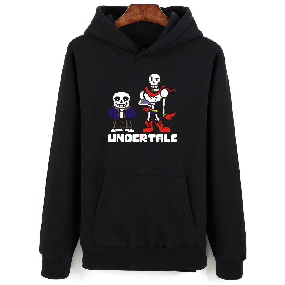 Толстовка с капюшоном Game Undertale Sans толстовка пуловер для мальчиков и девочек