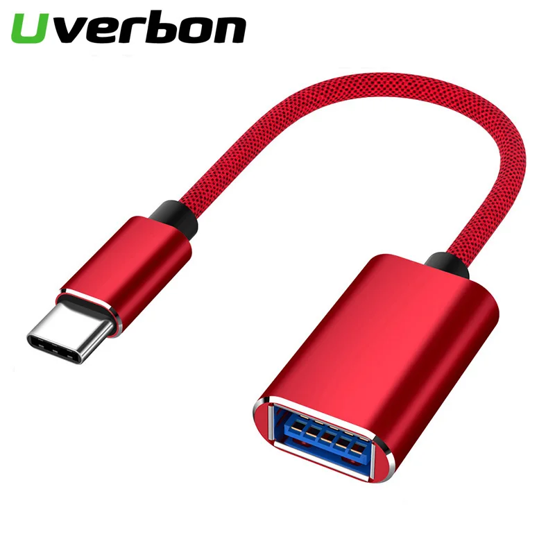 

Type C to USB 3.0 OTG Cable USB C male to USB3.0 Female Converter USB-C Data Sync Adapter Cable for Samsung Xiaomi Huawei P30