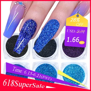 

Nail Glitter Mix Powder Set Sandy Dust Sequins Flakes Shapes For Nails Manicure Polish Holographic Palliete Decoration BE1539-22