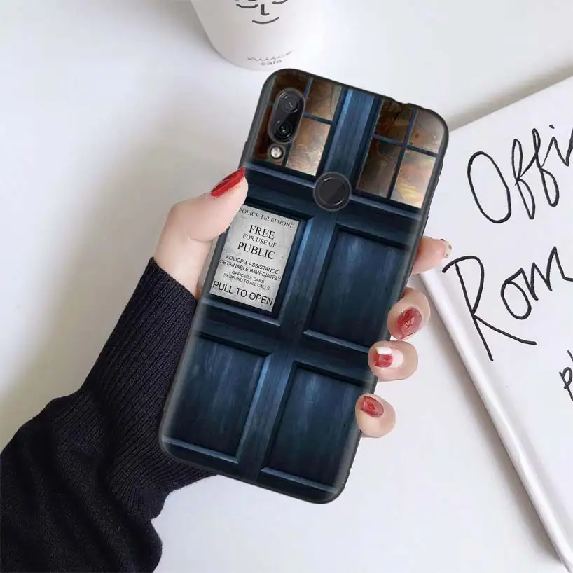 Чехол Tardis Box Doctor Who для Xiao mi Red mi Note 7 8 K20 7S 7A 6 6A Pro S2 5 mi Play 9T CC9 E A1 A2 Lite F1 мягкий чехол для телефона Cov - Цвет: BS180-7