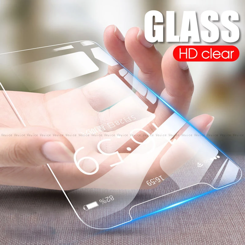 

For iPhone XS Max Transparent Tempered Glass For iphone X 10 7 8 Plus XR XS Screen Protector for IPhone 6 6S PLUS 5 5S SE Glass