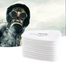 10Pcs/Set 5N11 N95 Filter Cotton Filter 501 Replaceable Filter For 6200/7502/6800 / Dust Mask Chemical Protection