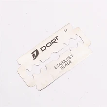 1000 шт. бритвенные лезвия из нержавеющей стали безопасные бритвенные лезвия для бритья лезвия для бритвы для мужчин Lames De Rasoir парикмахерское лезвие 6001