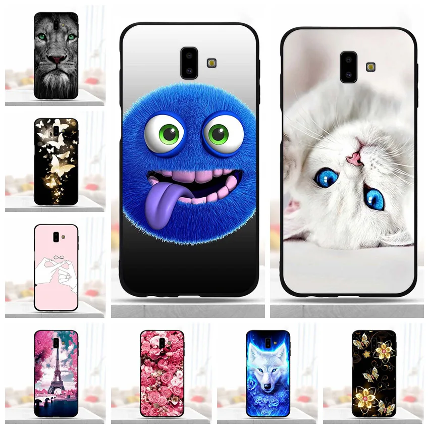 

For Samsung Galaxy J6 Plus Case Cover for Samsung J6 Plus 2018 J610 J610F Soft Silicone TPU Back Cover for Samsung J6 Plus Cases
