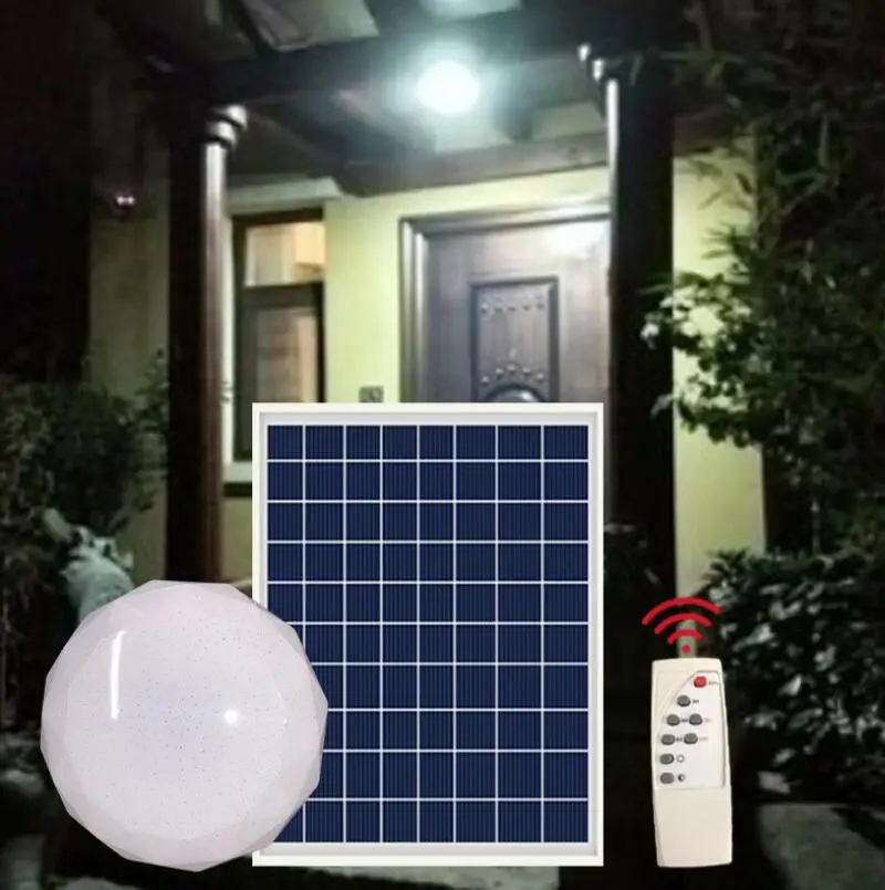 US $105.00 Indoor solar Solar wall lamp Solar ceiling light indoorEnergy saving save electricity freeshipping