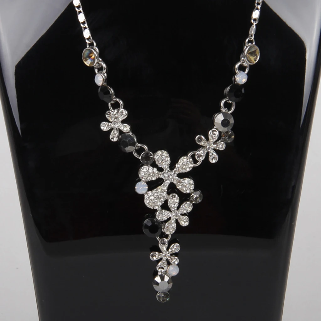 Jewelry Showcase Rack necklace and earring display busts  Creative Durable Earrings Figurine Display Stand clear acrylic show