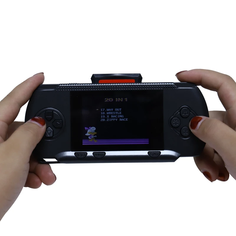 Powkiddy RS-80 портативная игровая консоль Классический 8 бит 3,2 дюймов игровой плеер Встроенный 280 игр поддержка AV-0UT выход портативная игра Pl