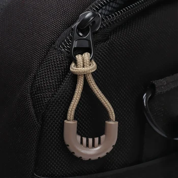 

5 Pcs Zipper Pull Puller End Fit Rope Tag Fixer Zip Cord Tab Replacement Clip Broken Buckle Travel Bag Tent Backpack Accessories