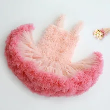 Сезон зима-весна; модное платье-пачка принцессы; детская цельнокроеная юбка-американка на подтяжках; платье для девочек; плиссированные вечерние платья для девочек; милое мини-платье