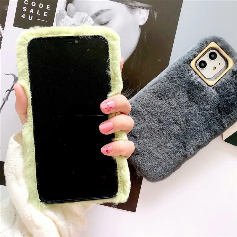 Fluffy Soft Tou Cute Phone Case (7)