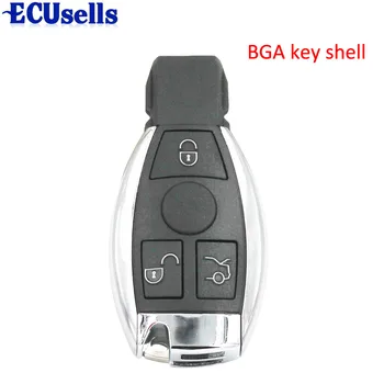 

3 Button Remote Car Key Shell Fob Case For Mercedes For Benz A B C E S Class W203 W204 W205 W210 W211 W212 W221 W222