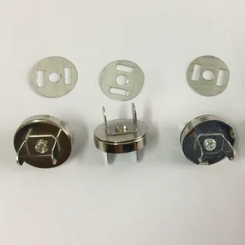 

Metal magnetic Buckle DIY Needlework handmade Bag purse Clasp Closures Craft manual buttons 14mm/ 18mm 0.55/0.7''in 10sets
