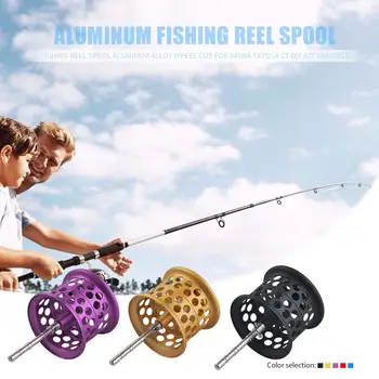 

Hot Sale Fishing Reel Spool Multi-function For DAIWA TATULA CT Aluminum Alloy Fishing Reel Spool Wheel Cup DIY Accessories